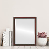 Saratoga Lifestyle Rectangle Mirror Frame in Rosewood