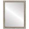 Virginia Flat Rectangle Mirror Frame in Taupe