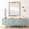 Contessa Lifestyle 2 Rectangle Mirror Frame in Gold Spray