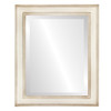 Wright Beveled Rectangle Mirror Frame in Taupe