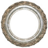 Venice Round Frame # 454 - Champagne Silver