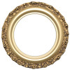 Venice Round Frame # 454 - Gold Spray