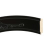 Ramino Cross Section Matte Black Finish