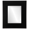 Ashland Beveled Rectangle Mirror Frame in Rubbed Black