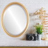 Pasadena Lifestyle Round Mirror Frame in Gold Spray