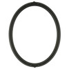 Contessa Oval Frame # 554 - Matte Black