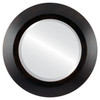 Veneto Bevelled Round Mirror Frame in Rubbed Bronze