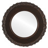 Williamsburg Flat Mirror in Rubbed Bronze