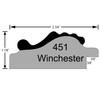 Winchester Oval Profile Drawing