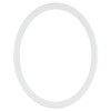 Toronto Oval Frame #810 - Linen White
