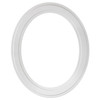 Wright Oval Frame #820 - Linen White