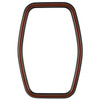 Saratoga Hexagon Picture Frame - Rosewood