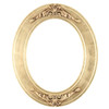 Ramino Oval Frame # 831 - Gold Leaf