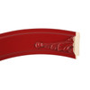 Ramino Oval Frame # 831 Arc Sample - Holiday Red