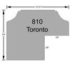 Toronto Hexagon Profile Drawing