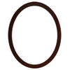 Manhattan Oval Frame # 851 - Mocha