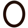 Soho Oval Frame # 852 - Mocha