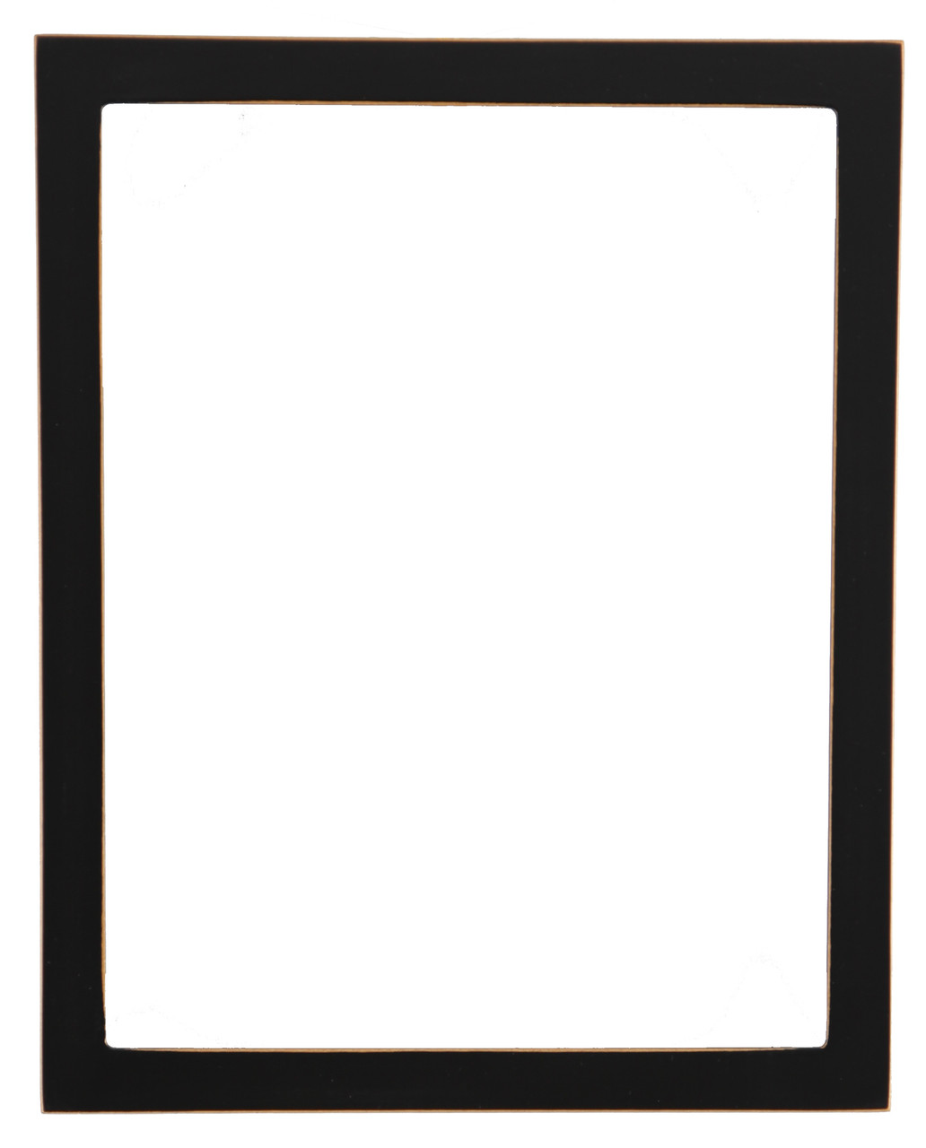 Manhattan Rectangle Picture Frame - Rubbed Black |Victorian Frames