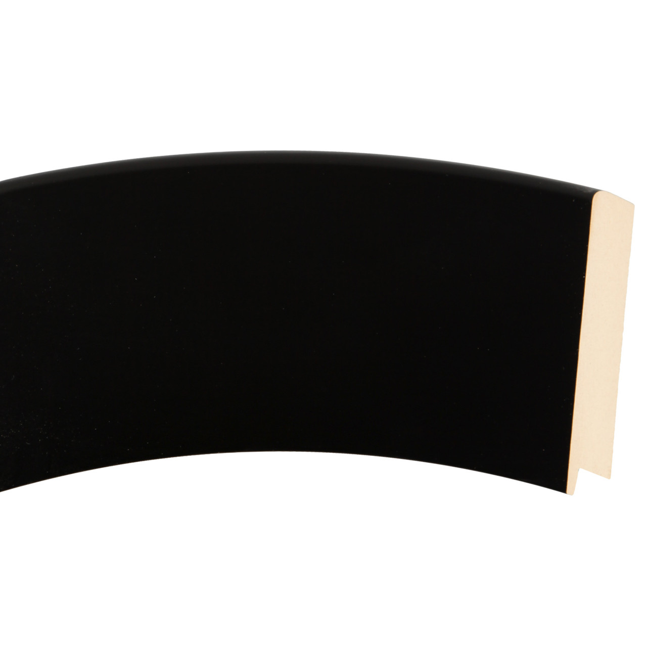 Boulevard Round Picture Frame - Matte Black |Victorian Frames