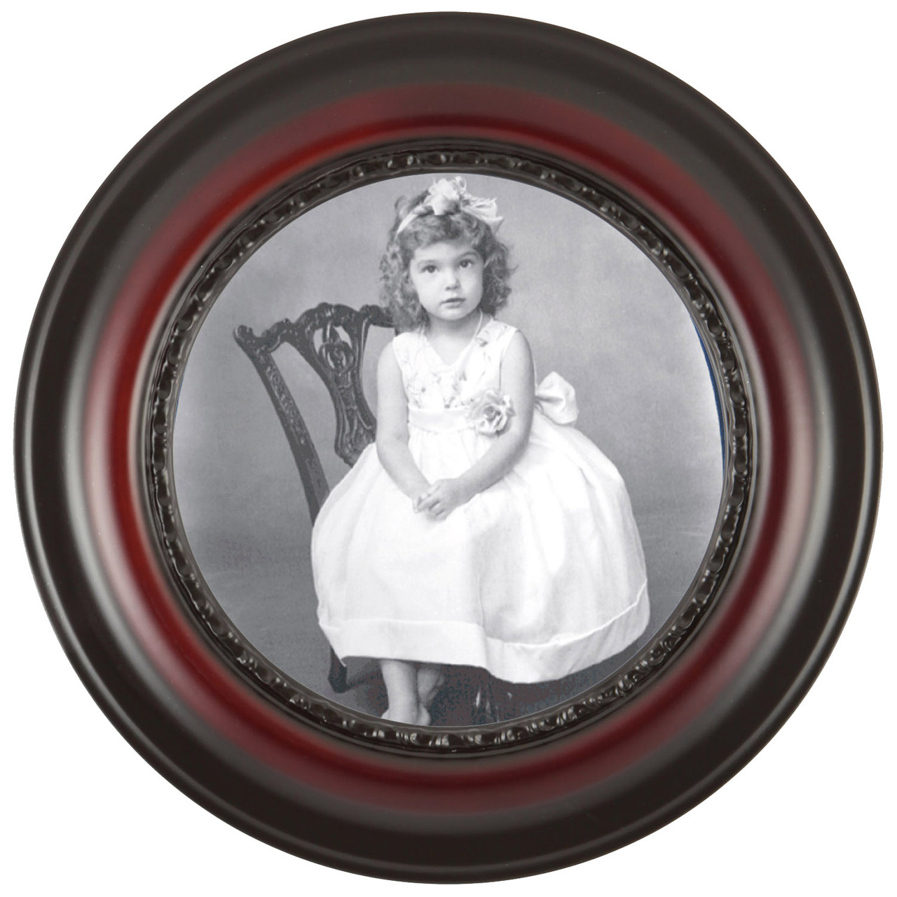 antique oval picture frames with bubble glass