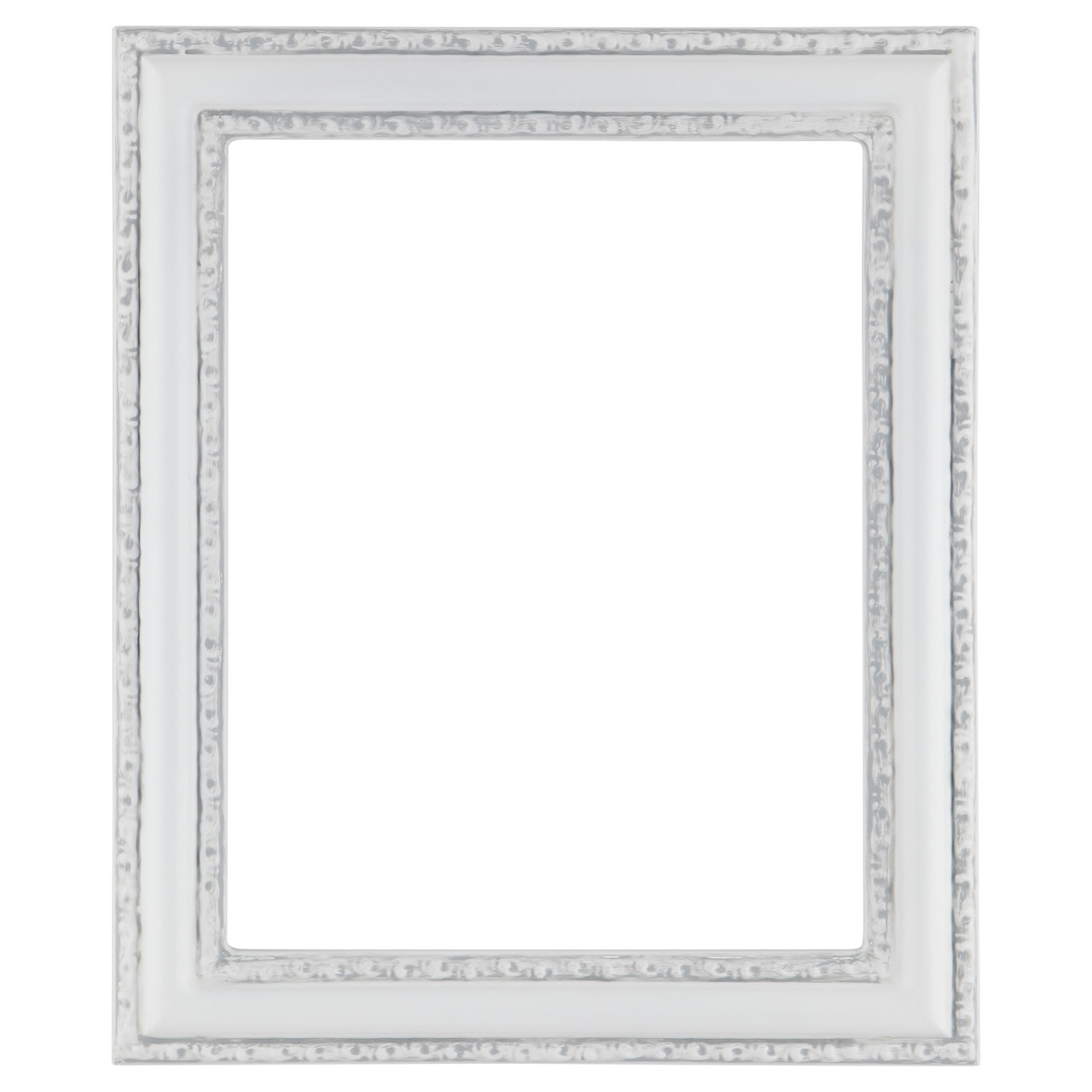 Dorset Rectangle Picture Frame - Linen White