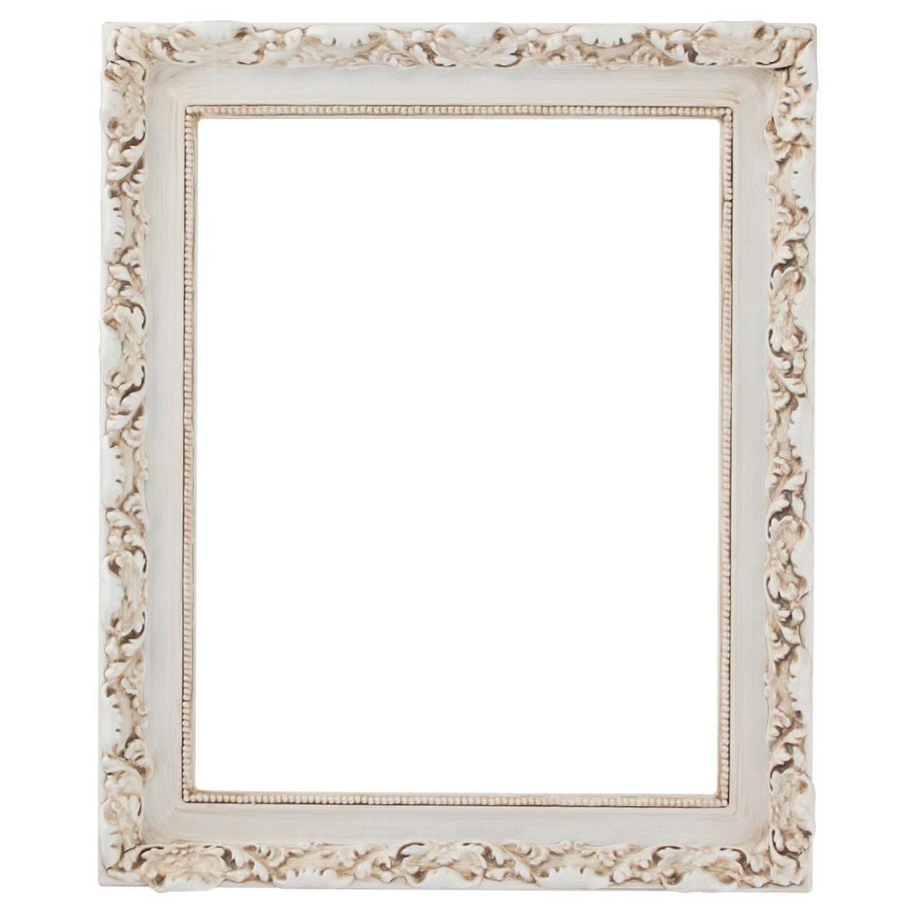 White antique deals frame