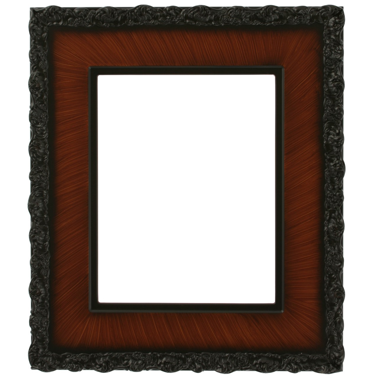 12x16 inch Vintage Brown Picture Frame circa 1900s