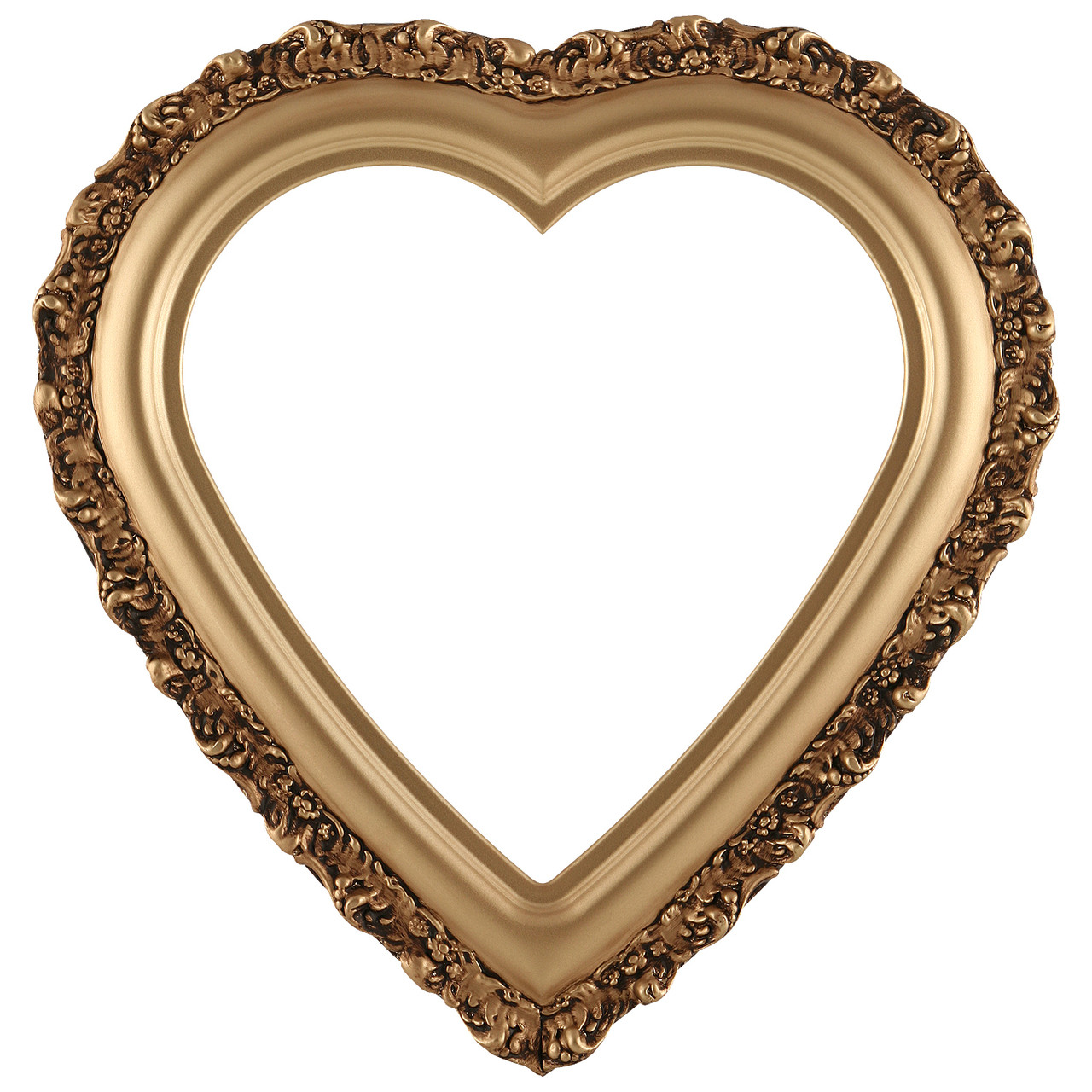 Venice Heart Frame #454 - Gold Spray