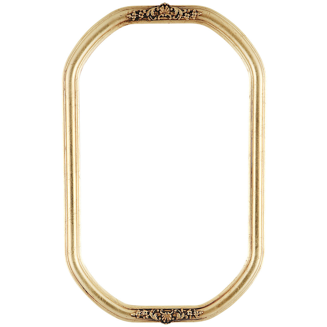 Contessa Oval Picture Frame - Gold Leaf