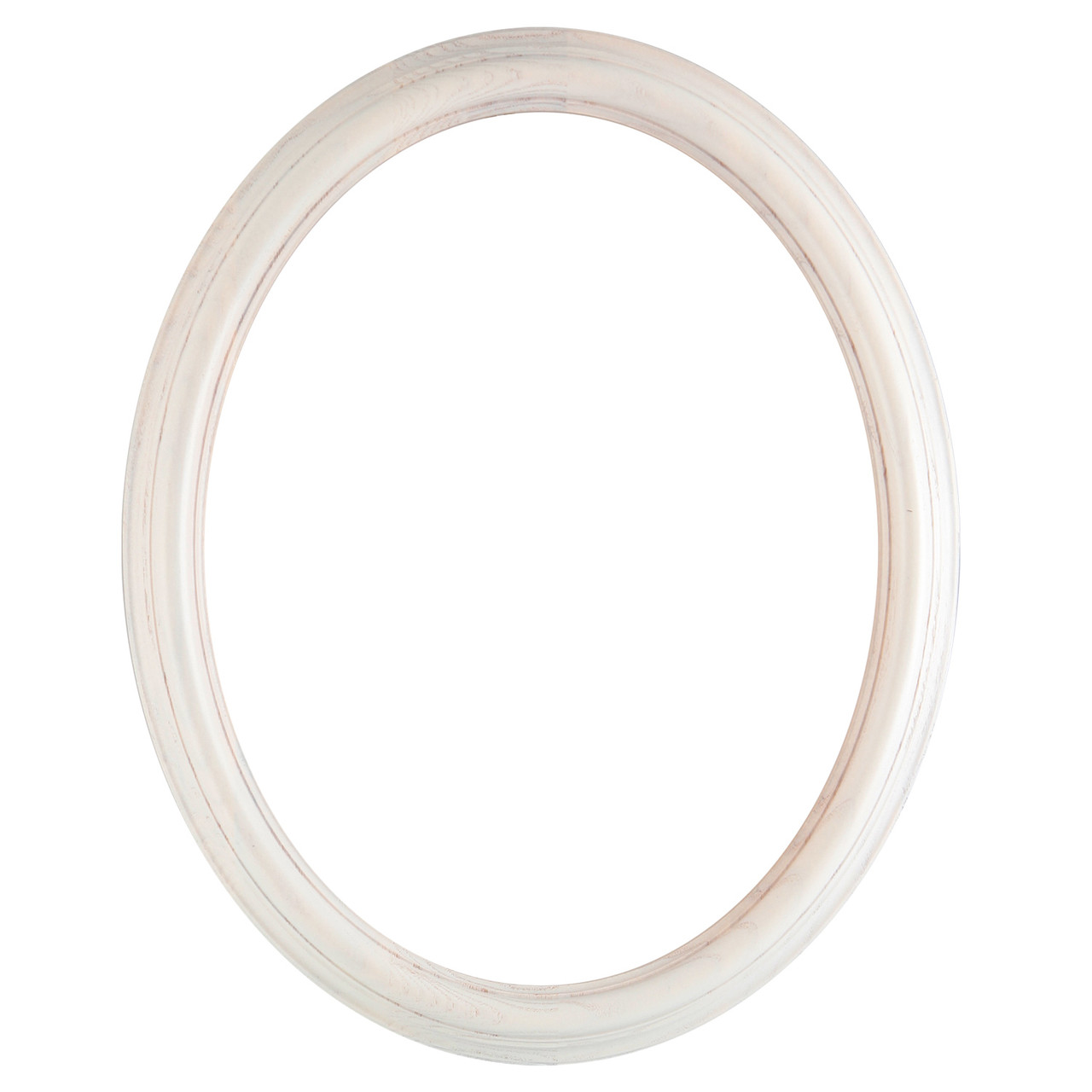 Melbourne Oval Picture Frame - Country White |Victorian Frames