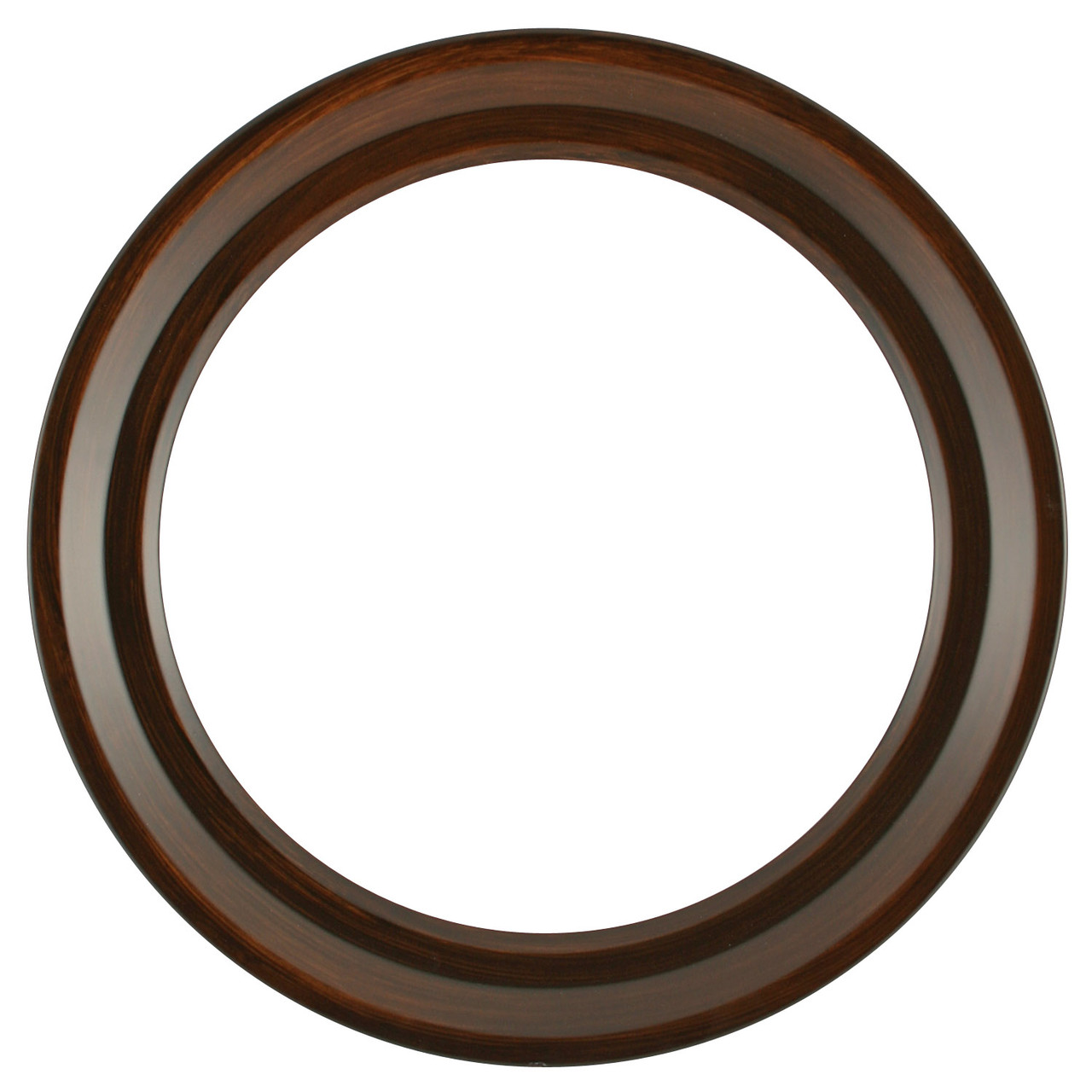 Newport Round Picture Frame - Mocha |Victorian Frames
