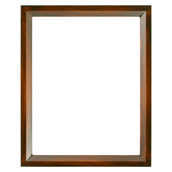 Huntington Rectangle Frame #421 - Mocha - Victorian Frame Company