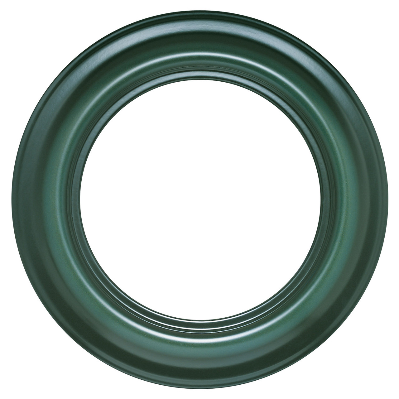 Lancaster Round Picture Frame - Hunter Green |Victorian Frames