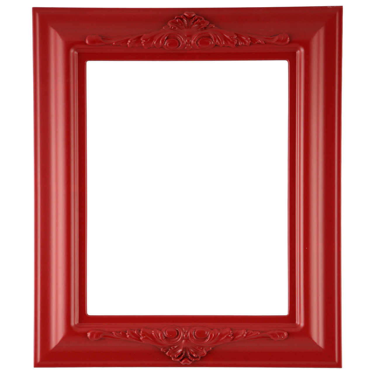 Winchester Rectangle Picture Frame - Holiday Red |Victorian Frames