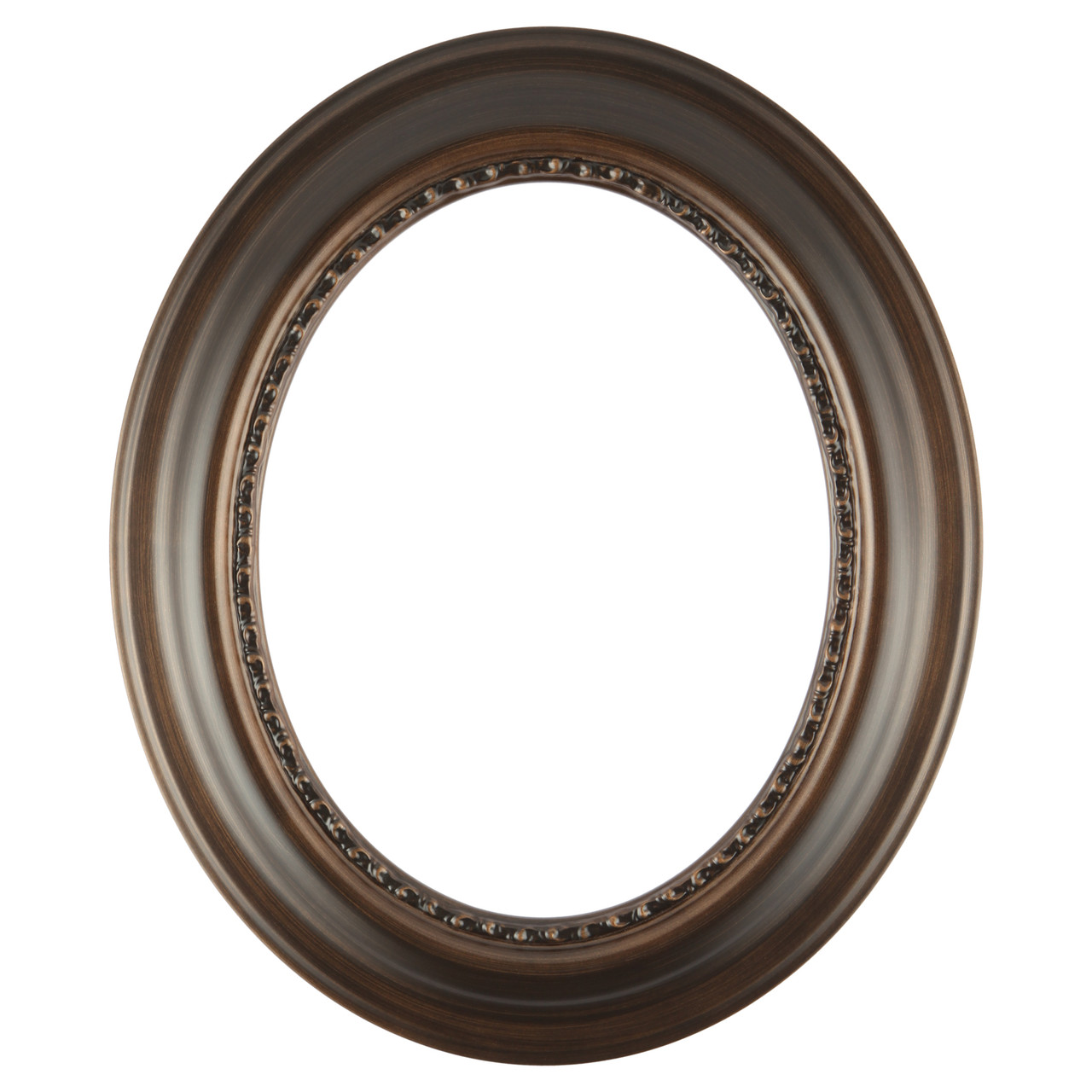 Chicago Oval Picture Frame - Rubbed Bronze |Victorian Frames