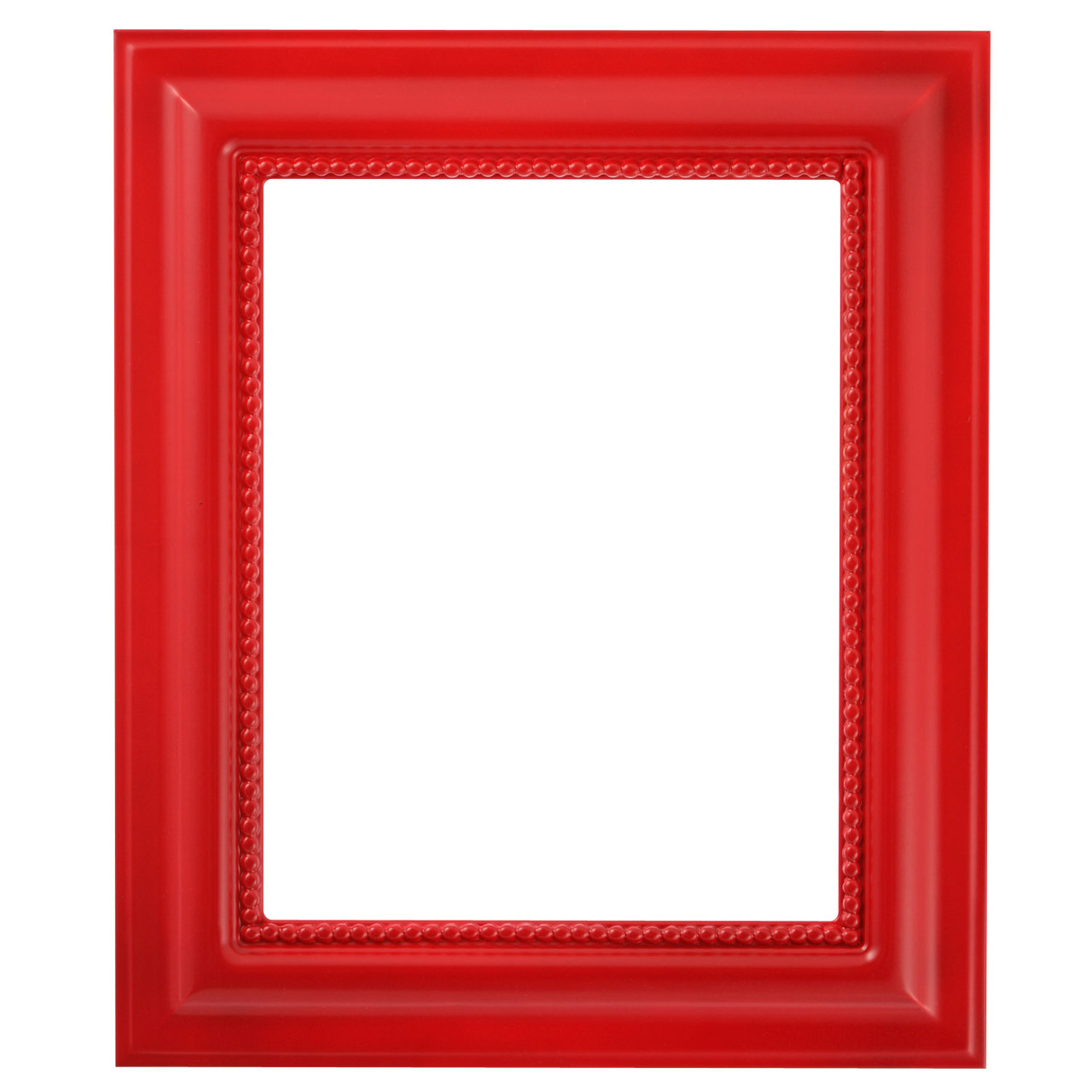 Heritage Rectangle Picture Frame - Holiday Red |Victorian Frames