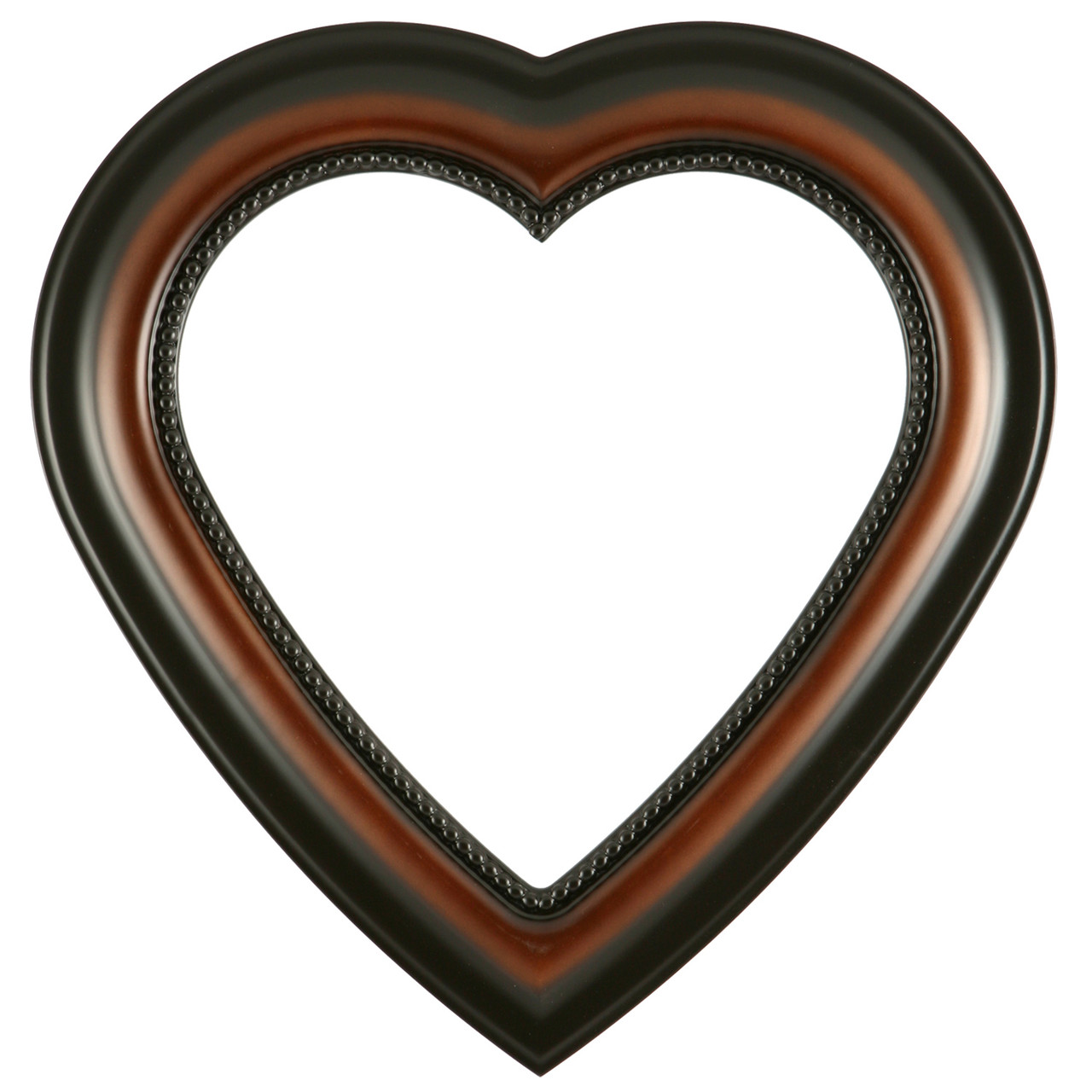 Heritage Heart Picture Frame - Walnut |Victorian Frames