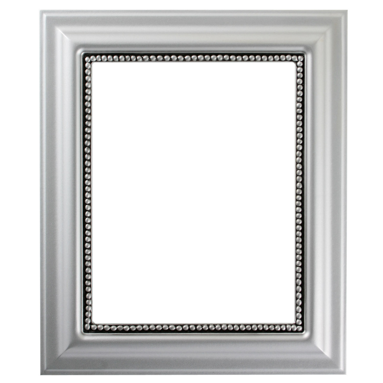 Heritage Rectangle Picture Frame - Silver Spray |Victorian Frames
