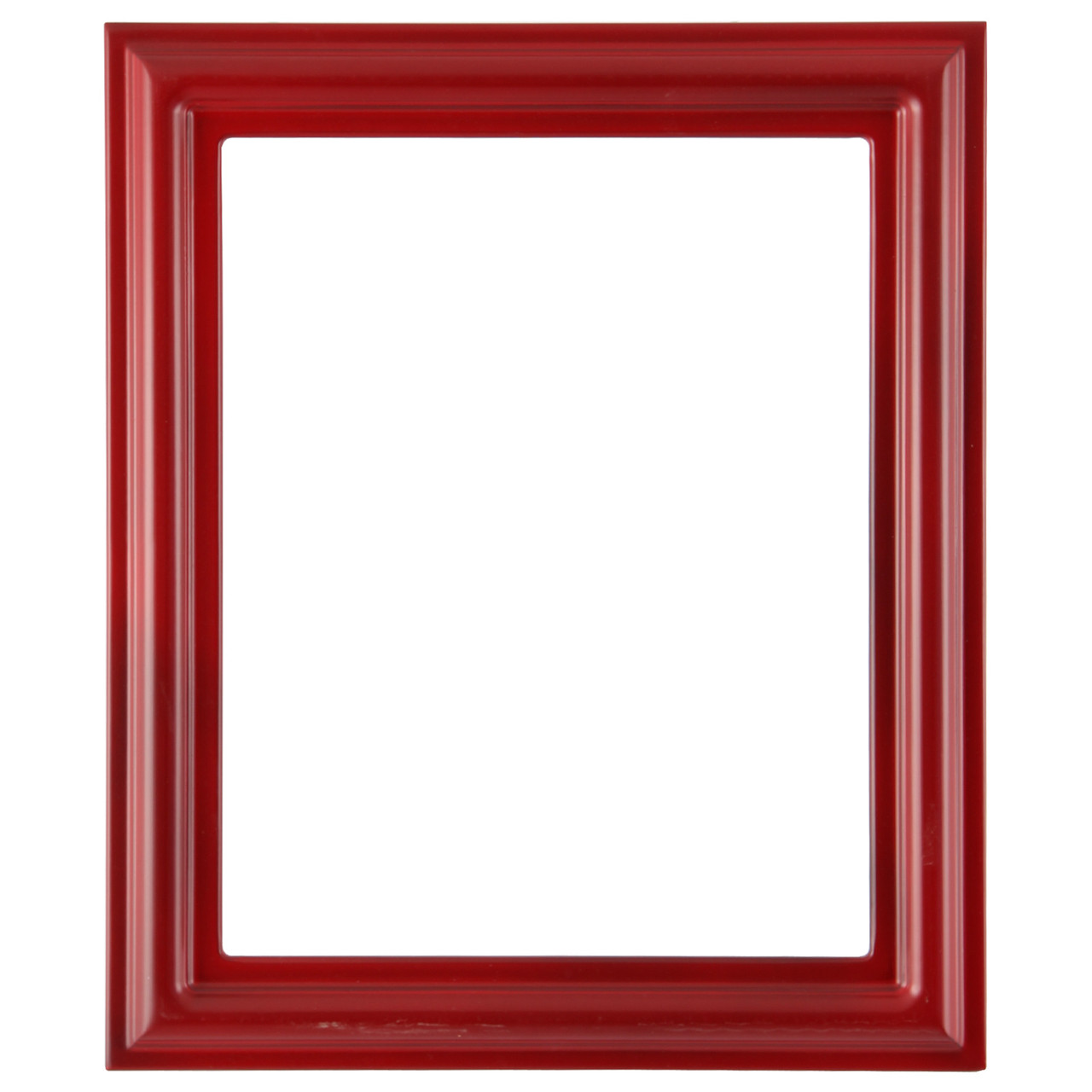 Philadelphia Rectangle Picture Frame - Holiday Red |Victorian Frames