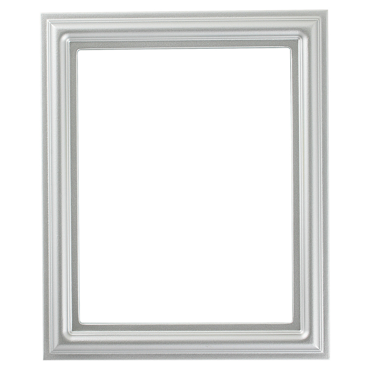 Philadelphia Rectangle Picture Frame - Silver Spray |Victorian Frames