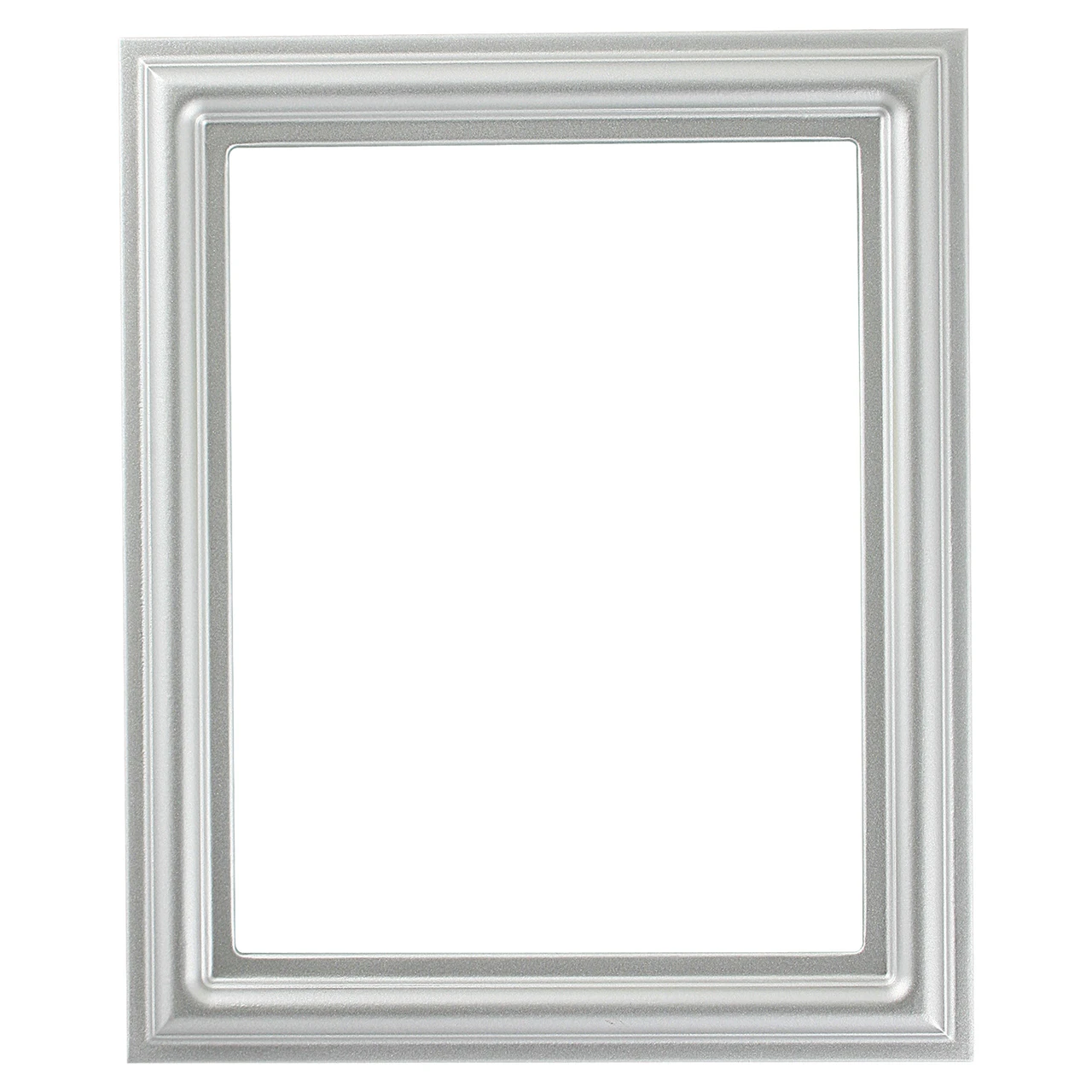 Philadelphia Rectangle Picture Frame - Silver Spray |Victorian Frames