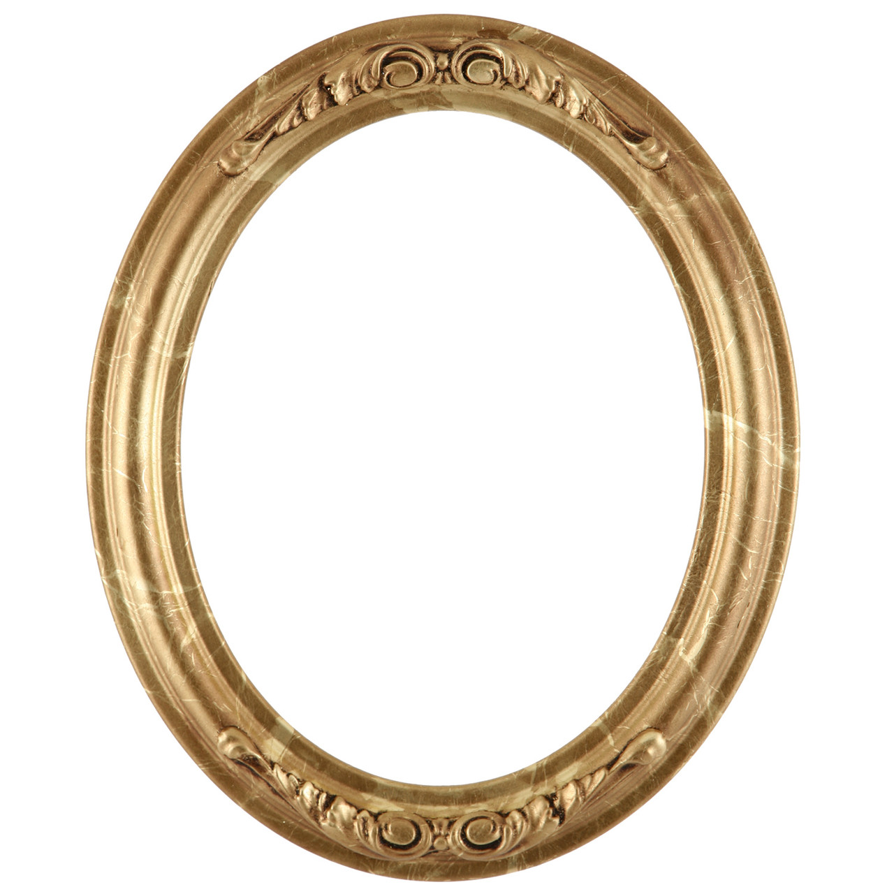 Florence Oval Picture Frame - Champagne Gold |Victorian Frames