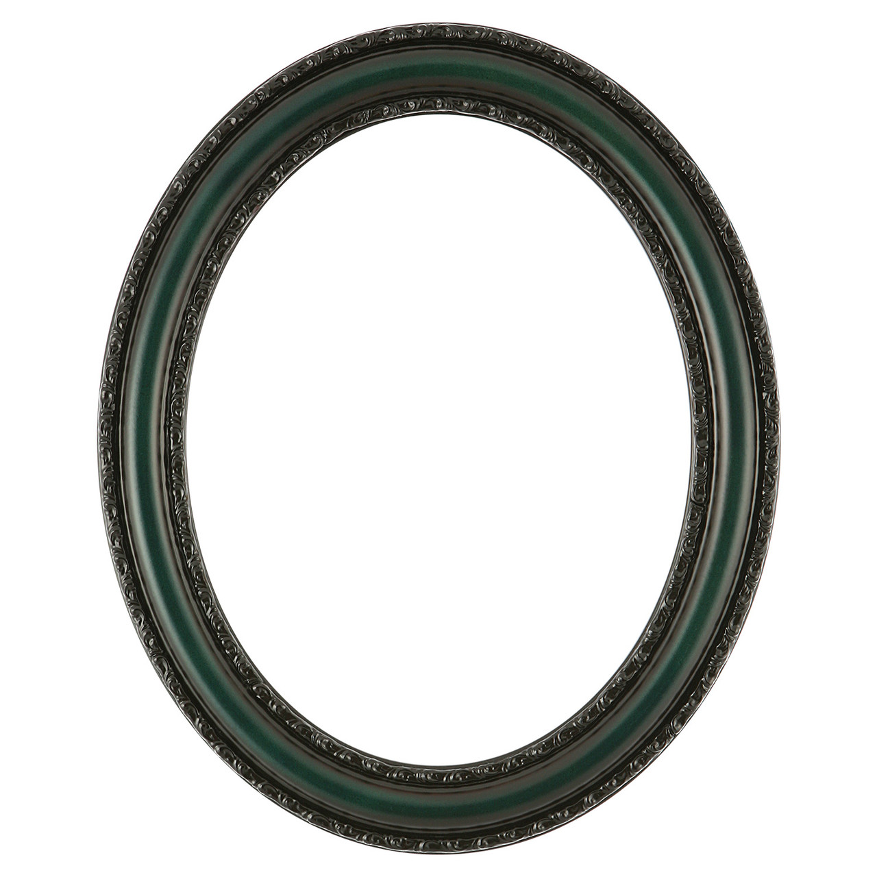 Dorset Oval Picture Frame - Hunter Green |Victorian Frames
