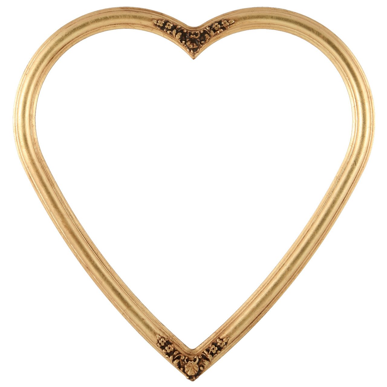 Contessa Heart Picture Frame - Gold Leaf |Victorian Frames