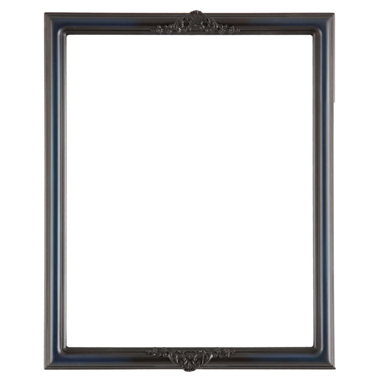 Rectangular Blue Picture Frame Contessa Rectangle Picture Frame - Royal Blue |Victorian Frames