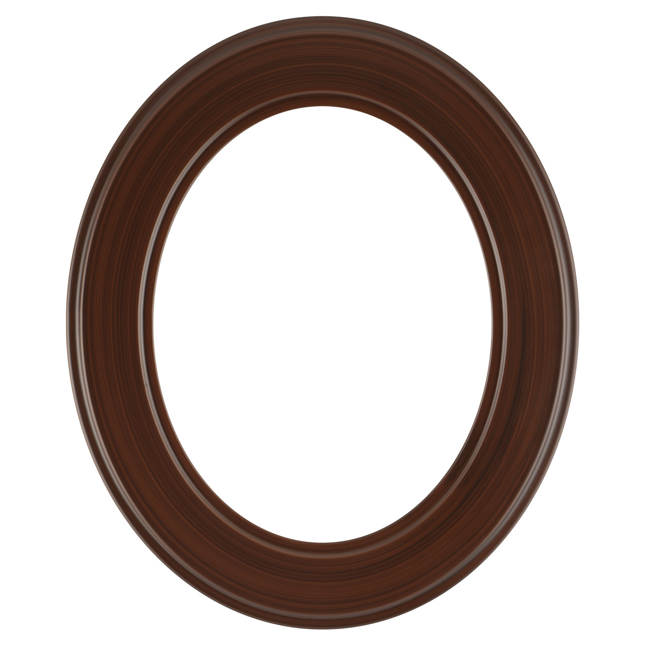Marquis Oval Picture Frame - Black Walnut |Victorian Frames