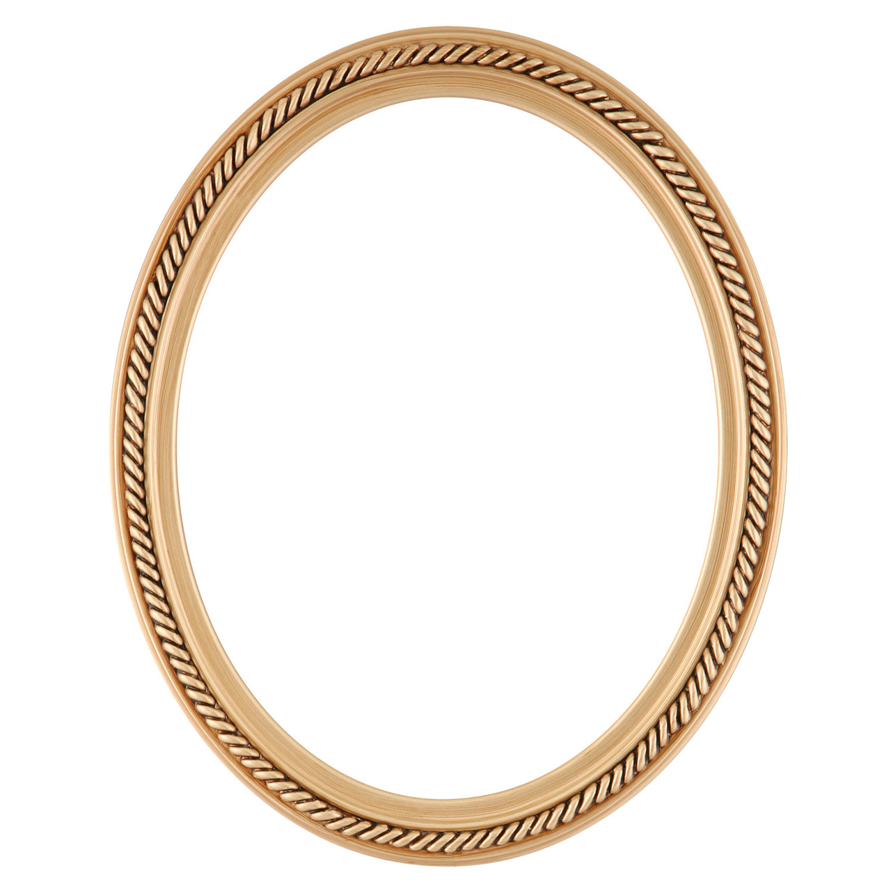 oval gold photo frame