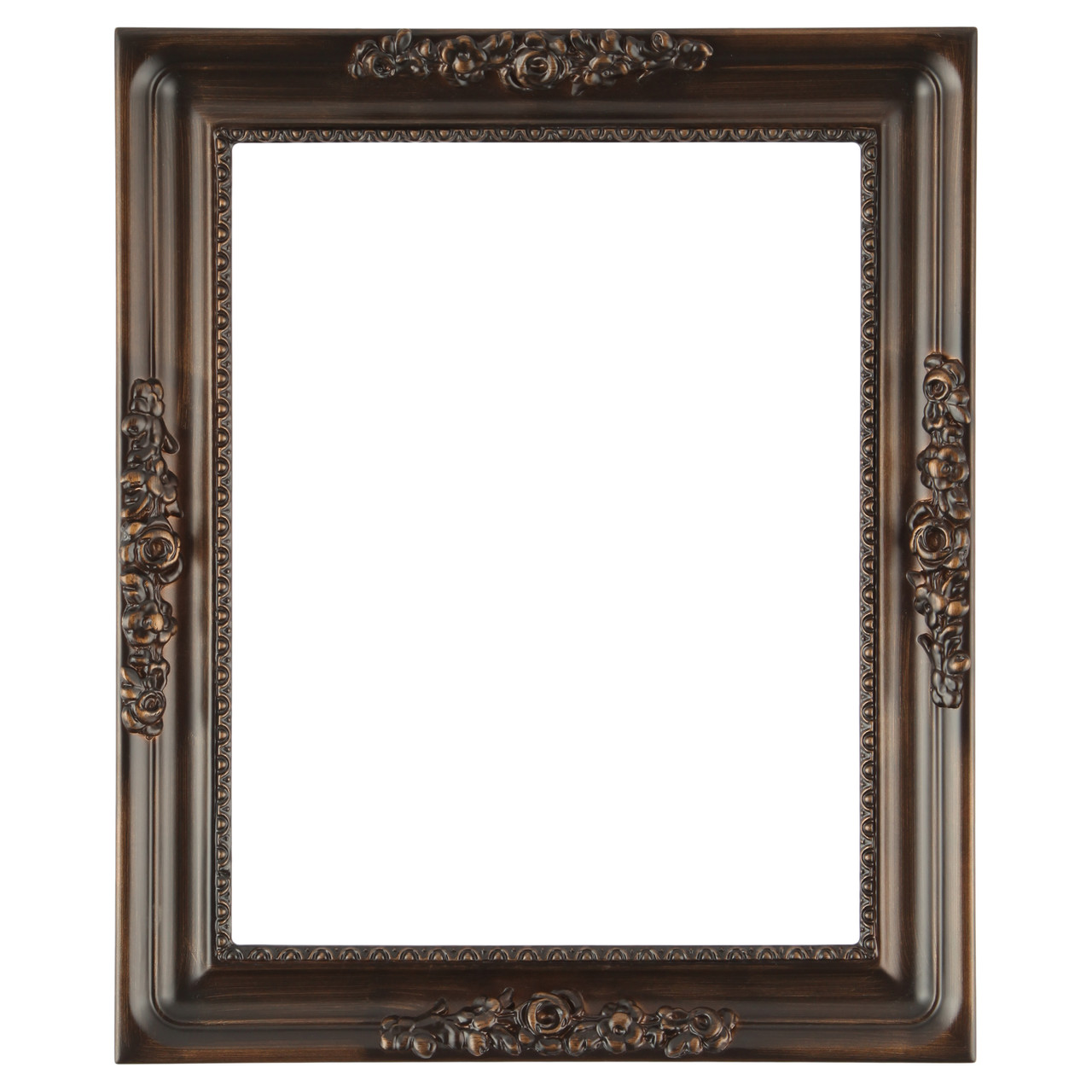 Versailles Rectangle Picture Frame - Rubbed Bronze |Victorian Frames