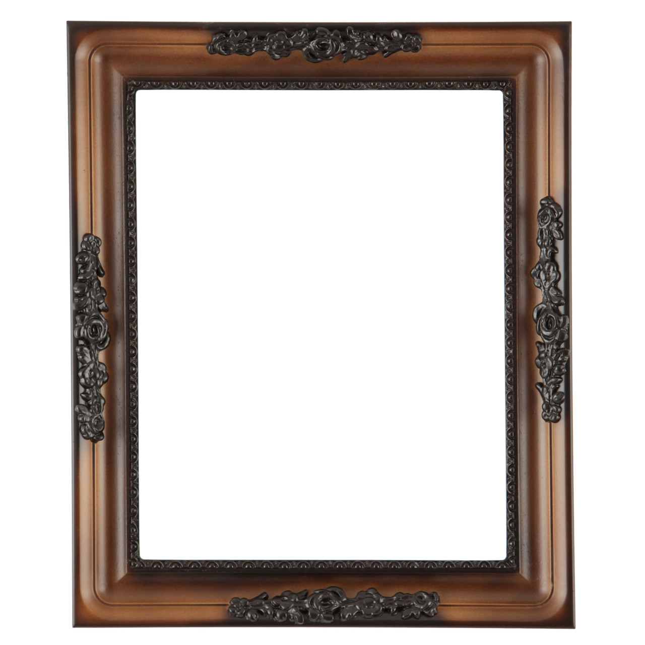 Versailles Rectangle Picture Frame - Walnut |Victorian Frames