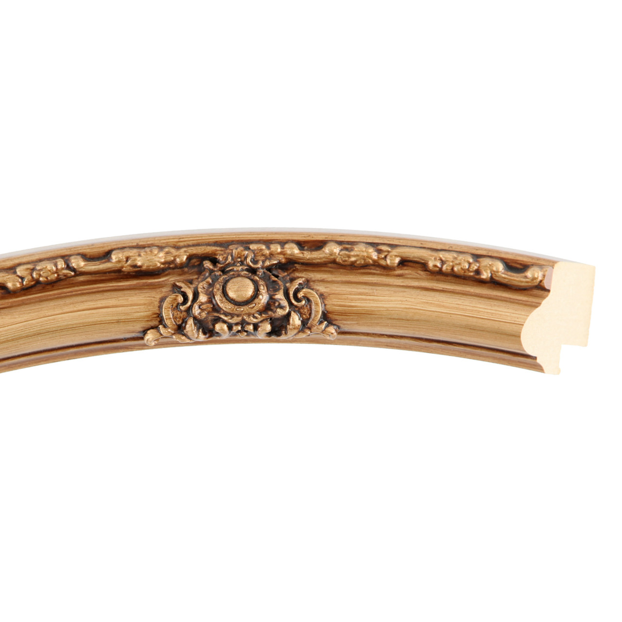 Jefferson Rectangle Picture Frame - Gold Paint |Victorian Frames